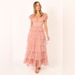 Petal and Pup - Belle Maxi Dress - Blush XS
